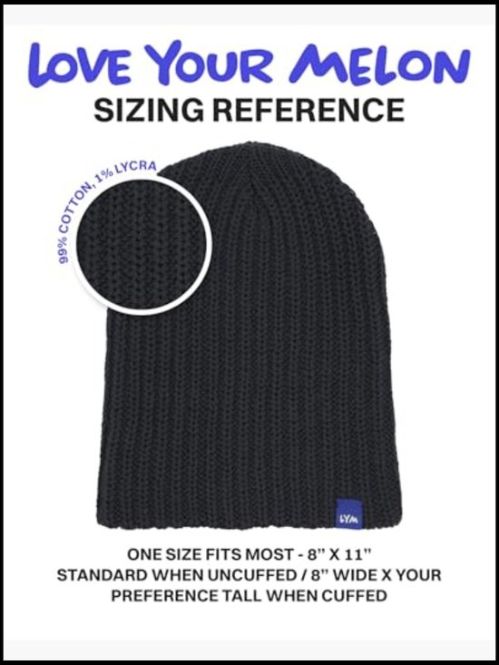 Soft Cotton Knit Beanie - Lightweight Breathable Unisex Hat main image 4